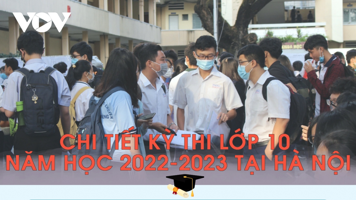 Chi tiết kỳ thi vào lớp 10 năm học 2022-2023 tại Hà Nội